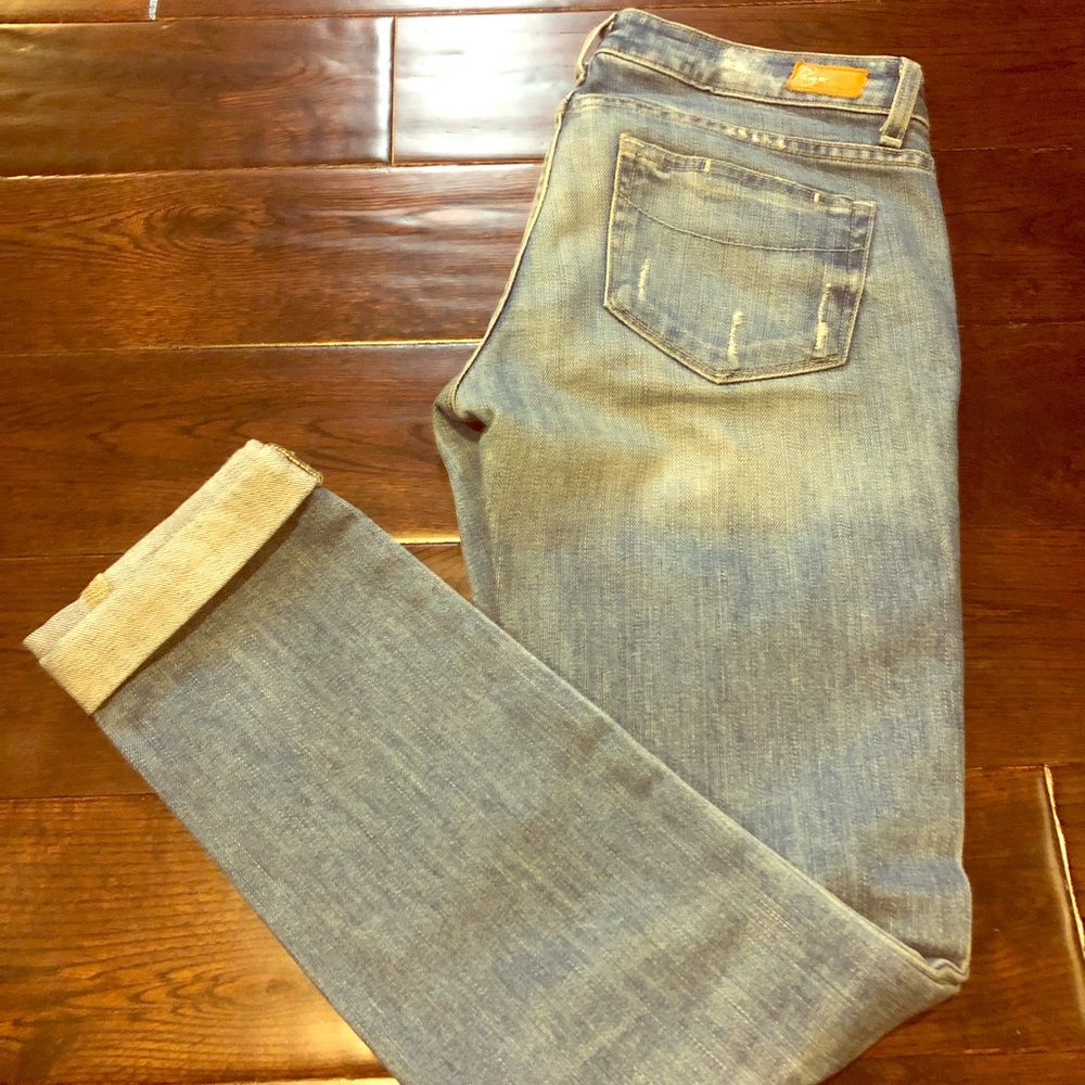 Paige Jimmy Jimmy Boyfriend Jeans